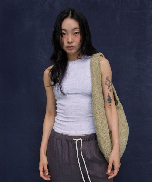 HAVEAWHALE(ハブアホエール)の「boucle pebble bag (GE)(ショルダーバッグ・レディース・その他・FREE)」の2枚目の写真