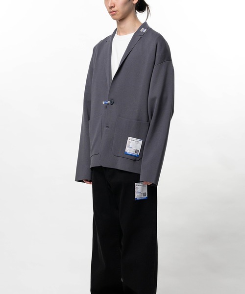 In・stru(men-tal).(インストルメンタル)の「Milan Rib Jacket(テーラードジャケット・メンズ・ブラック・46)」の4枚目の写真