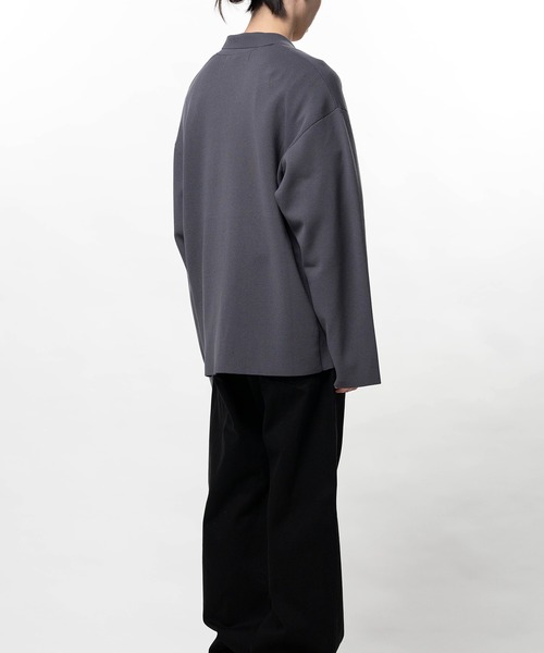 In・stru(men-tal).(インストルメンタル)の「Milan Rib Jacket(テーラードジャケット・メンズ・ブラック・46)」の5枚目の写真
