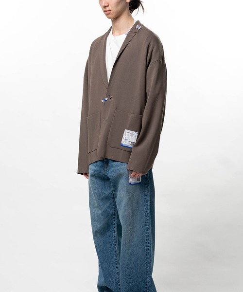 In・stru(men-tal).(インストルメンタル)の「Milan Rib Jacket(テーラードジャケット・メンズ・ブラック・46)」の6枚目の写真