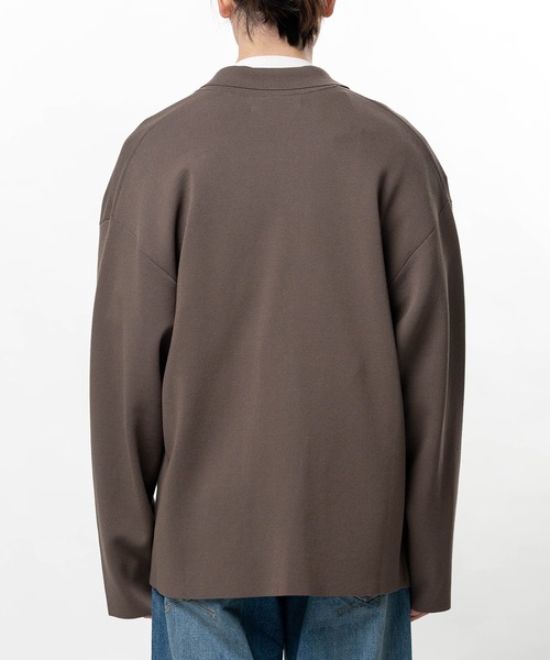 In・stru(men-tal).(インストルメンタル)の「Milan Rib Jacket(テーラードジャケット・メンズ・ブラック・46)」の9枚目の写真
