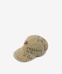 ROYAL FLASH（ロイヤルフラッシュ）の「guernika/ゲルニカ/HAND PAINTED CAP/Pigment（キャップ）」