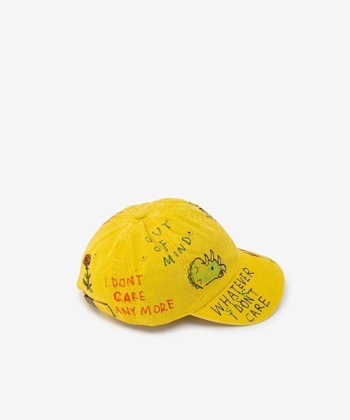 ROYAL FLASH（ロイヤルフラッシュ）の「guernika/ゲルニカ/HAND PAINTED CAP/Pigment（キャップ・メンズ・イエロー/ブラック/カーキ・FREE）」の15枚目の写真