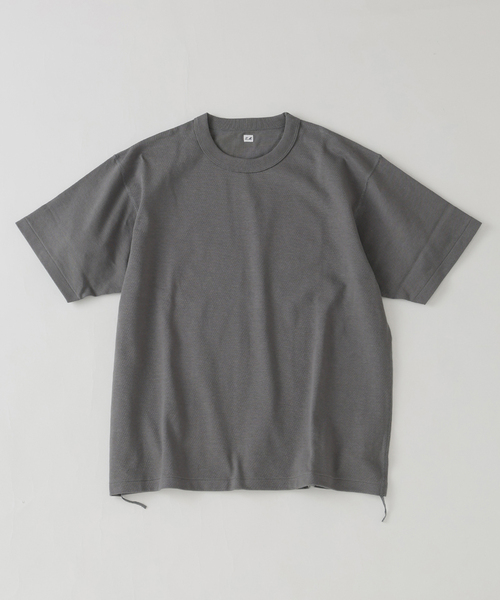 Ets.MATERIAUX(マテリオ)の「ETS.MATERIAUX(マテリオ) GOKUZYUKU 天竺 Tシャツ(Tシャツ/カットソー・メンズ・ベージュ系その他/ブラック/ネイビー/チャコールグレー/ホワイト・2/3)」の3枚目の写真