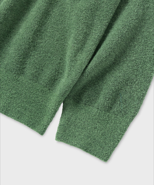 NONBLANK（ノンブランク）の「ポロカラー ニット_GREEN（ニット/セーター・メンズ・グリーン・MEDIUM/LARGE/X-LARGE）」の6枚目の写真