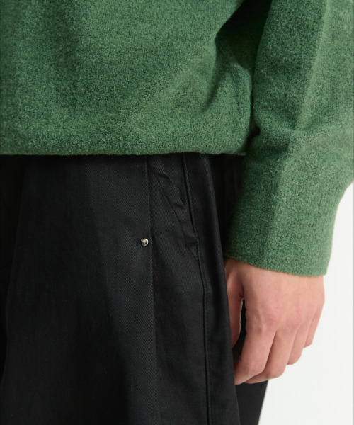 NONBLANK（ノンブランク）の「ポロカラー ニット_GREEN（ニット/セーター・メンズ・グリーン・MEDIUM/LARGE/X-LARGE）」の11枚目の写真