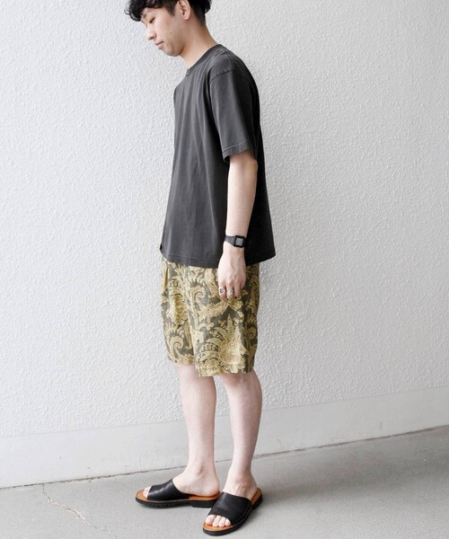 SHIPS any(シップス エニィ)の「【SHIPS any別注】ONEITA:〈洗濯機可能〉ピグメント ダイ リラックス Tシャツ◇(Tシャツ/カットソー・メンズ・ライトグリーン/オフホワイト/レッド/ブラック・X-LARGE/LARGE/MEDIUM)」の8枚目の写真