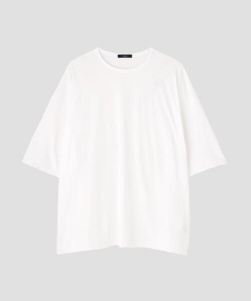 YLEVE(イレーヴ)の「YLEVE / ALBINI COTTON PULL OVER(Tシャツ/カットソー・メンズ・ブラック/ホワイト・4/5)」の1枚目の写真