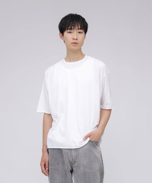 YLEVE(イレーヴ)の「YLEVE / ALBINI COTTON PULL OVER(Tシャツ/カットソー・メンズ・ブラック/ホワイト・4/5)」の7枚目の写真