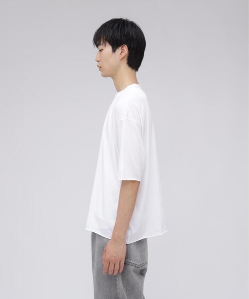 YLEVE(イレーヴ)の「YLEVE / ALBINI COTTON PULL OVER(Tシャツ/カットソー・メンズ・ブラック/ホワイト・4/5)」の9枚目の写真