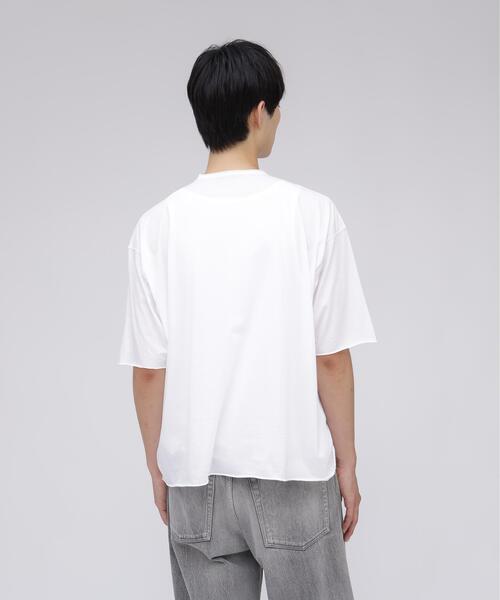YLEVE(イレーヴ)の「YLEVE / ALBINI COTTON PULL OVER(Tシャツ/カットソー・メンズ・ブラック/ホワイト・4/5)」の10枚目の写真