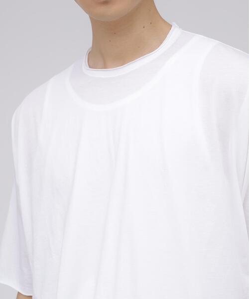 YLEVE(イレーヴ)の「YLEVE / ALBINI COTTON PULL OVER(Tシャツ/カットソー・メンズ・ブラック/ホワイト・4/5)」の11枚目の写真