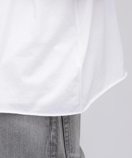 YLEVE(イレーヴ)の「YLEVE / ALBINI COTTON PULL OVER(Tシャツ/カットソー・メンズ・ブラック/ホワイト・4/5)」の13枚目の写真