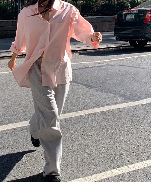 haag（ヘイグ）の「a cotton over shirt (pink)（シャツ/ブラウス・レディース・その他・FREE）」の6枚目の写真