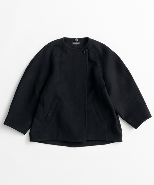 MAISON SPECIAL(メゾンスペシャル)の「【2026Autumn PRE-ORDER】2WAY Scarf Middle Coat/2WAYマフラーミドルコート(その他アウター・レディース・ブラウン/マルチ/ブラック・FREE)」の15枚目の写真