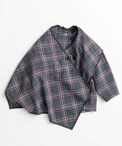 MAISON SPECIAL(メゾンスペシャル)の「【2026Autumn PRE-ORDER】2WAY Scarf Middle Coat/2WAYマフラーミドルコート(その他アウター・レディース・ブラウン/マルチ/ブラック・FREE)」の17枚目の写真