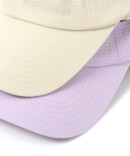 GLOBAL WORK(グローバルワーク)の「UVシアサッカーCAP/911413(キャップ・レディース・パープル系その他2/ベージュ/ブラック・FREE)」の11枚目の写真