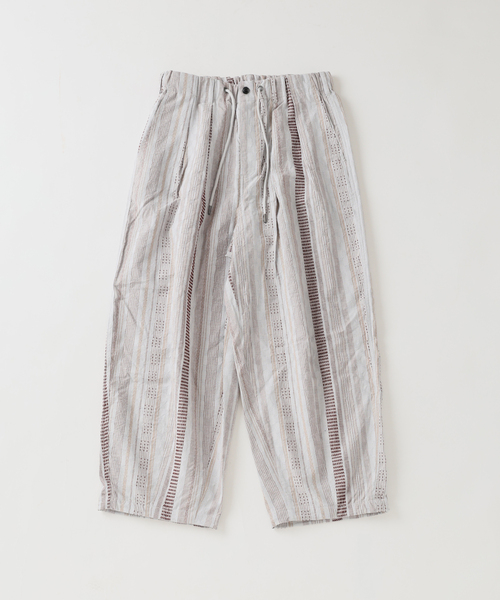 JOURNAL STANDARD(ジャーナルスタンダード)の「ストライプ ジャガード ワイド パンツ(その他パンツ・メンズ・カーキ/グレー/ブラウン・LARGE/MEDIUM)」の15枚目の写真
