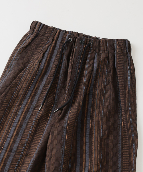 JOURNAL STANDARD(ジャーナルスタンダード)の「ストライプ ジャガード ワイド パンツ(その他パンツ・メンズ・カーキ/グレー/ブラウン・LARGE/MEDIUM)」の20枚目の写真