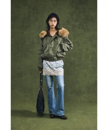 MOUSSY（マウジー）の「【26年AW新作】【展示会人気No.1】CROPPED N2-B（ブルゾン）」