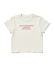 LOTSYOU_Guilty Pleasure Baby T-shirt Ivory
