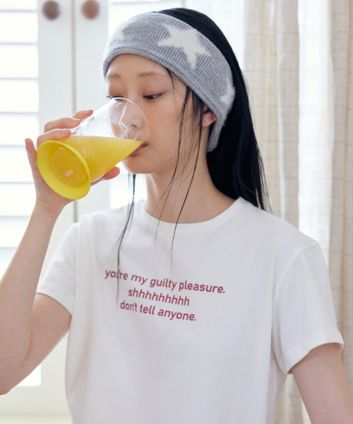 LOTSYOU（ロッツユー）の「LOTSYOU_Guilty Pleasure Baby T-shirt Ivory（Tシャツ/カットソー・レディース・その他・OS）」の7枚目の写真
