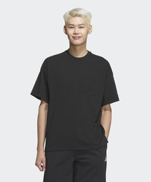 ルーズフィット ヘビーシングルジャージー 半袖ポケットTシャツ / アディダス adidas