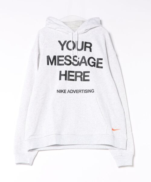 NIKE M YMH GFX FLC HOODIE свитшот IO1649‑051B HTHR/SFTY