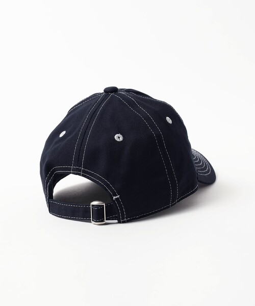 BEAMS HEART（ビームスハート）の「ロゴ 配色ステッチ キャップ（キャップ・メンズ・ブラック/ネイビー・ONE SIZE）」の5枚目の写真