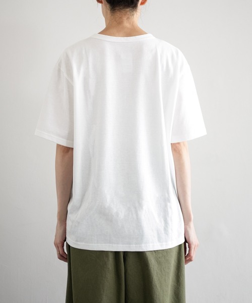SOLAMONAT(ソラモナ)の「サラリト天竺 フォトT(POLICE)(Tシャツ/カットソー・レディース・ホワイト・FREE)」の7枚目の写真
