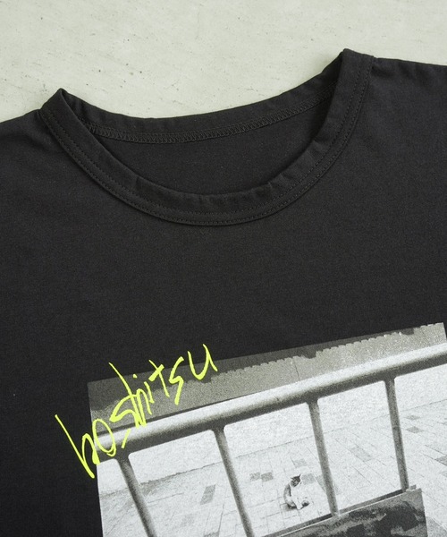 SOLAMONAT(ソラモナ)の「サラリト天竺 フォトT(POLICE)(Tシャツ/カットソー・レディース・ホワイト・FREE)」の10枚目の写真