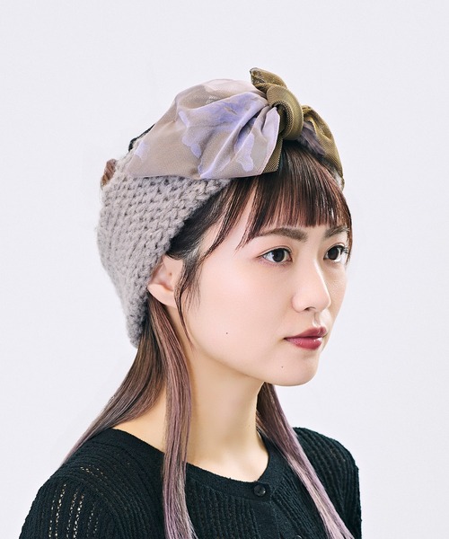 CA4LA（カシラ）の「POPORA8（ヘアバンド・レディース・ブラック/ホワイト/ブラウン・ONESIZE）」の4枚目の写真