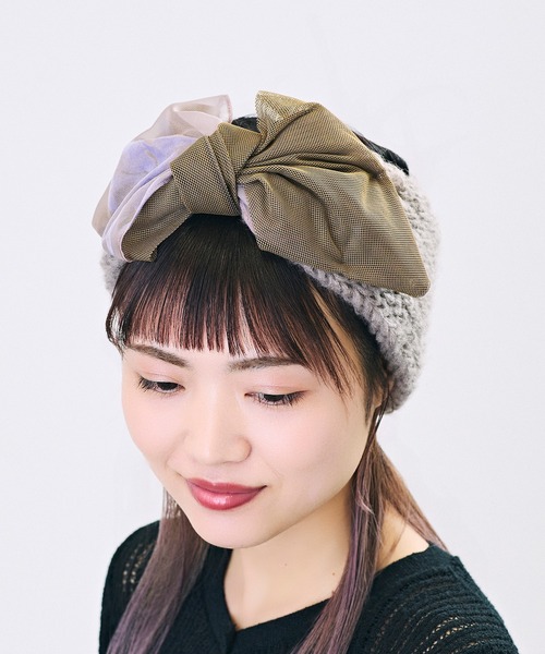 CA4LA（カシラ）の「POPORA8（ヘアバンド・レディース・ブラック/ホワイト/ブラウン・ONESIZE）」の6枚目の写真