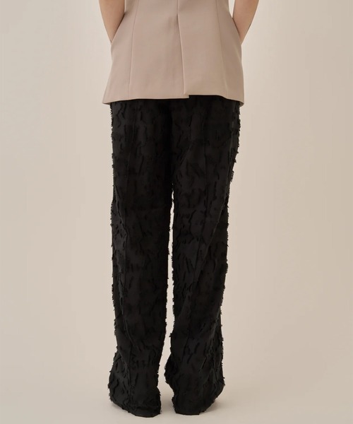 AKIRANAKA(アキラナカ)の「【AKIRANAKA/アキラナカ】Block flower pants(その他パンツ・レディース・ブルー・1)」の5枚目の写真
