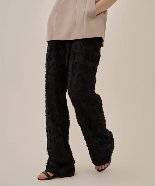 AKIRANAKA(アキラナカ)の「【AKIRANAKA/アキラナカ】Block flower pants(その他パンツ・レディース・ブルー・1)」の6枚目の写真