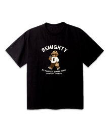 BEMIGHTY（ビーマイティー）の「コーヒーとベアオーバーサイズ半袖Tシャツ（Tシャツ/カットソー）」