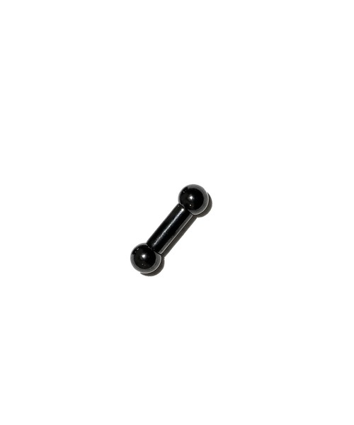MORPH(モルフ)の「MORPH モルフ バーベル ボディーピアス 8ゲージ 8mm~16mm(ピアス(片耳用)・レディース・ブラック・8/10/12/14/16)」の5枚目の写真