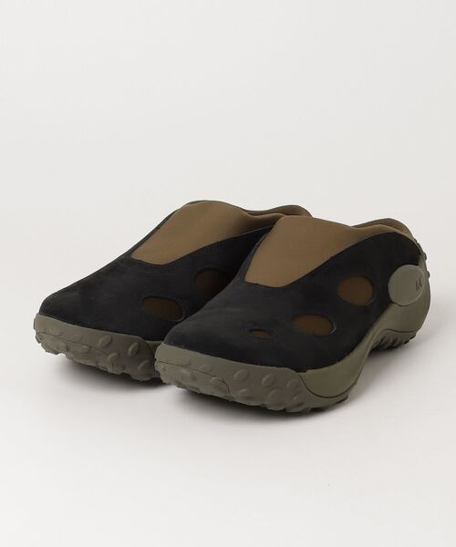 MERRELL(メレル)の「ジャングル トレック ミュール(スリッポン・メンズ・モカ/ブラック×カーキ・8.5/8/7.5/7/10/9.5/9)」の1枚目の写真