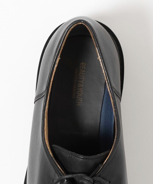 BEAUTY&YOUTH UNITED ARROWS(ビューティーアンドユースユナイテッドアローズ)の「“all time shoes” チロリアン シューズ(モカシン/デッキシューズ・メンズ・ブラック・9h/7/9/7h/8/8h/10)」の9枚目の写真