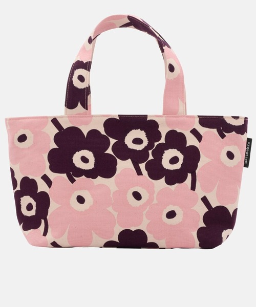 marimekko(マリメッコ)の「【JAPAN EXCLUSIVE】《kioski》 Mini Unikko/ Je Prinsessa tote bag(トートバッグ・レディース・ダークグレー/ピンク系その他・FREE)」の1枚目の写真