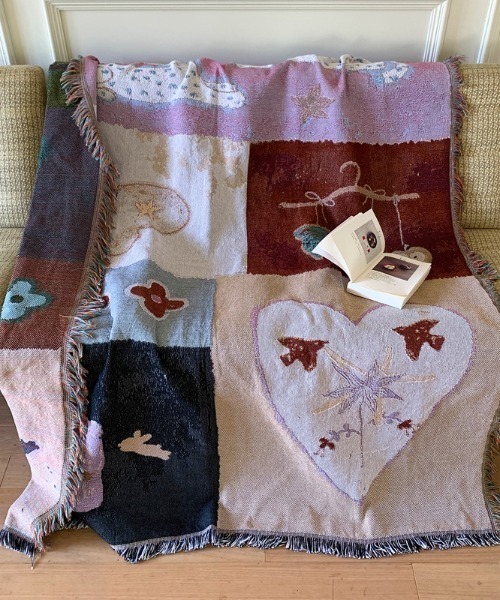 BABY MILO CHERRY PATTERN BLANKET（ブランケット）｜BABY MILO STORE