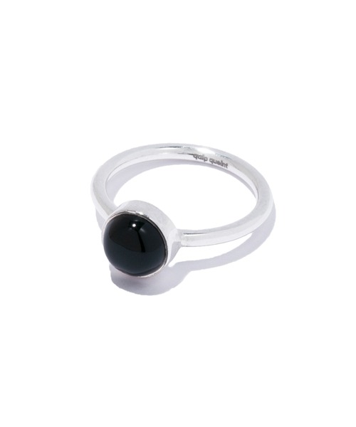 quip queint(クイップクエイント)の「【quip queint】orbit ring/オービット リング オニキス ムーンストーン(リング・レディース・シルバー×オニキス/ストーン・#15/#9/#13/#11)」の9枚目の写真