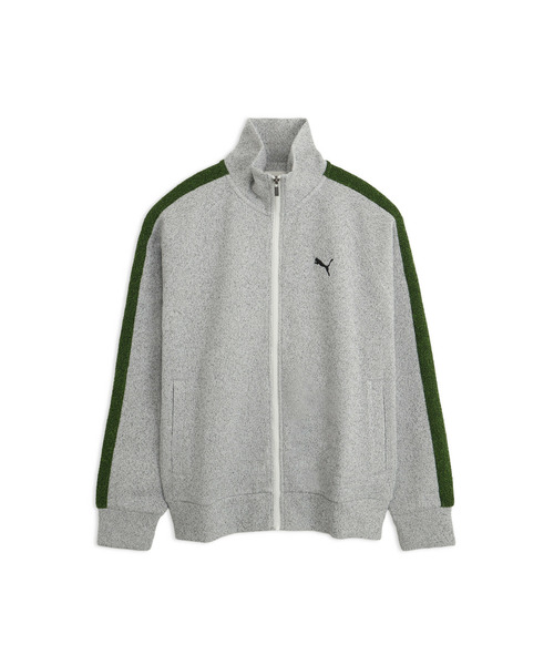 PUMA(プーマ)の「PUMA プーマ メンズ ESS エレベーテッド ニット トラックジャケット(ジャージ・メンズ・ブラック/ネイビー/グレー系その他・XX-LARGE/LARGE/X-LARGE/SMALL/MEDIUM)」の1枚目の写真