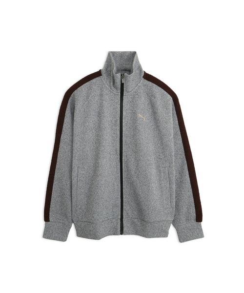 PUMA(プーマ)の「PUMA プーマ メンズ ESS エレベーテッド ニット トラックジャケット(ジャージ・メンズ・ブラック/ネイビー/グレー系その他・XX-LARGE/LARGE/X-LARGE/SMALL/MEDIUM)」の2枚目の写真