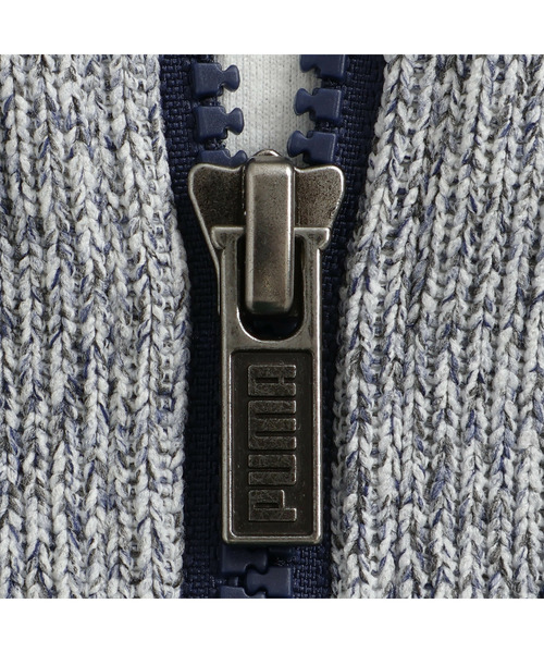 PUMA(プーマ)の「PUMA プーマ メンズ ESS エレベーテッド ニット トラックジャケット(ジャージ・メンズ・ブラック/ネイビー/グレー系その他・XX-LARGE/LARGE/X-LARGE/SMALL/MEDIUM)」の6枚目の写真