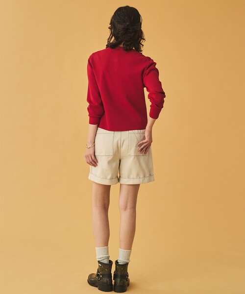 AIGLE(エーグル)の「UVカット ロングスリーブ カーディガン(Tシャツ/カットソー・レディース・グレー/レッド/ダークネイビー・L/M/S)」の10枚目の写真
