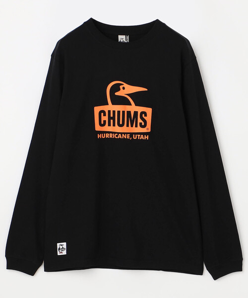 CHUMS(チャムス)の「限定展開 CHUMS/チャムス ブービーフェイスブラッシュドロングスリーブTシャツ / Booby Face Brushed L/S T-Shirt / CH01-2667(Tシャツ/カットソー・メンズ・ホワイト/グレー/ブラック・MEDIUM/LARGE/X-LARGE/SMALL)」の2枚目の写真