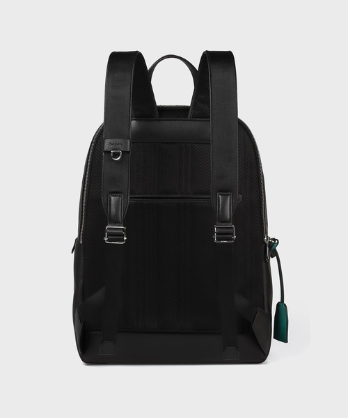 Paul Smith(ポールスミス)の「クリーンレザー トラベルバックパック【553461 N343R】(バックパック/リュック・メンズ・ブラック/グレイッシュベージュ・FREE)」の3枚目の写真
