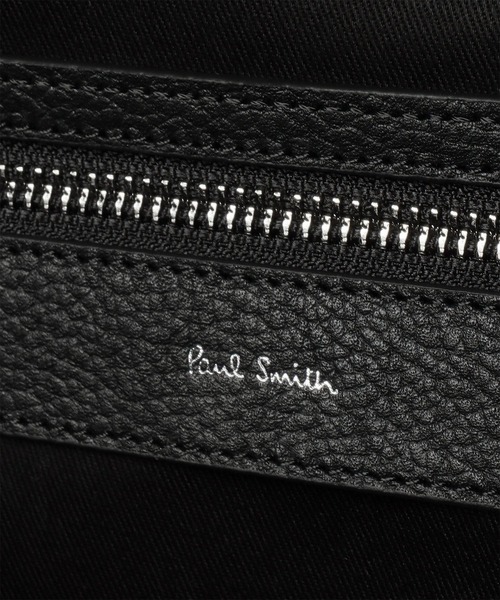 Paul Smith(ポールスミス)の「クリーンレザー トラベルバックパック【553461 N343R】(バックパック/リュック・メンズ・ブラック/グレイッシュベージュ・FREE)」の7枚目の写真