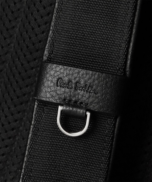 Paul Smith(ポールスミス)の「クリーンレザー トラベルバックパック【553461 N343R】(バックパック/リュック・メンズ・ブラック/グレイッシュベージュ・FREE)」の12枚目の写真